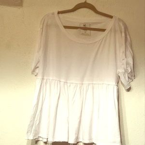 Free People white flowy top